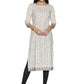 Single Kurti Cream & Black