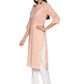 Single Kurti Peach