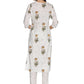 Kurti 2PC Cream