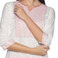 Single Kurti Pink & Cream