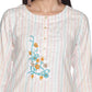 Single Kurti Cream with Khadi