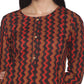 Single Kurti Brown & Black
