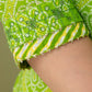 Kurti 3PC Set - Parrot Green Cotton Bhandej